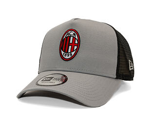 Kšiltovka New Era -  Patch 9FORTY Trucker - Ac Milan - Grey