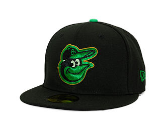 Kšiltovka New Era - MLB 2026 St. Patrick Day 59FIFTY - Baltimore Orioles - Black