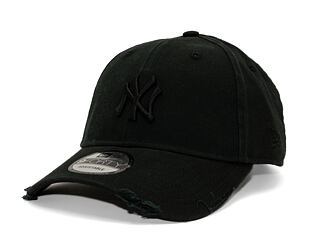 Kšiltovka New Era - MLB Wash Distress 9FORTY - NY Yankees - Black