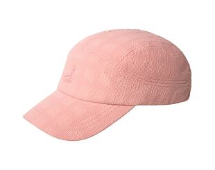 Kšiltovka Kangol - TRENDS PACK - Seersucker Drape 5-Panel - Pink