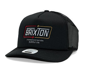 Kšiltovka Brixton - Caldwell Np Hp Trucker Hat - Black/Black