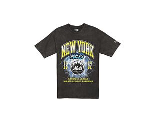 Triko New Era - MLB Lifestyle Graphic Tee - NY Mets - Black