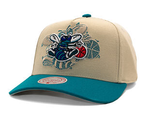 Kšiltovka Mitchell & Ness - Off Tilted Hwc - NBA - Charlotte Hornets - Off White