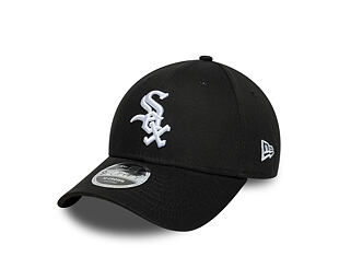 Kšiltovka New Era - MLB Side Script 9FORTY M-CROWN - Chicago White Sox - Black