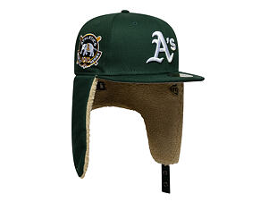 Kšiltovka New Era - MLB World Series Dog-Ear 59FIFTY - Oakland Athletics - Green