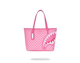 Taška Sprayground - Pink New Check Faces Tote