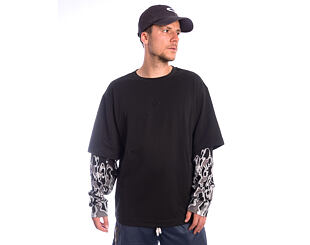 Triko Oakley - Bubbles Ellipse Ls Tee - Pitch Black