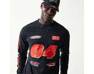 Triko s dlouým rukávem New Era - F1 Graphic Longsleeve - Red Bull F1 - Black