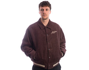 Bunda Karl Kani - Kani Jeans Corduroy Oversized College Jacket - Brown