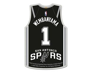 Připínáček WinCraft - NBA Collector Pin Jewelry Card - Victor Wembanyama - San Antonio Spurs