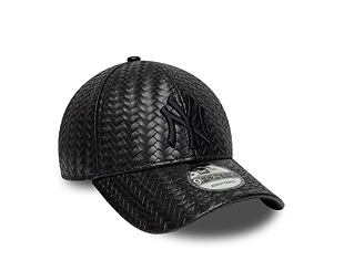 Kšiltovka New Era - MLB Pu Weave 9FORTY - NY Yankees - Black