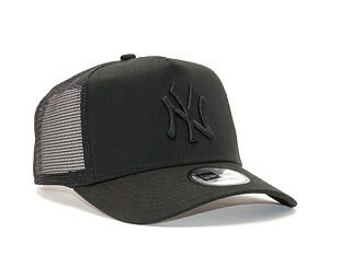 Kšiltovka New Era - MLB Clean 9FORTY Trucker - NY Yankees - Black