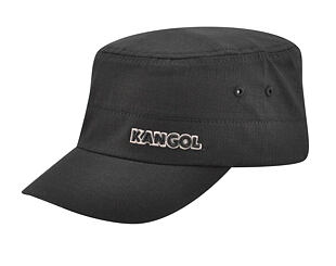 Kšiltovka Kangol - Ripstop Army Cap - Black