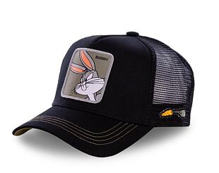 Kšiltovka Capslab Looney Tunes - Bugs Bunny v.2 Trucker Black