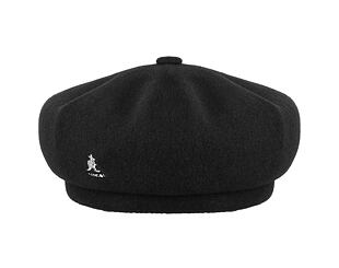 Baret Kangol Wool Jax Beret Black