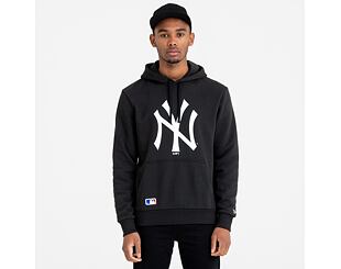 Mikina s kapucí New Era Essential MLB Team Logo Hoody New York Yankees Black