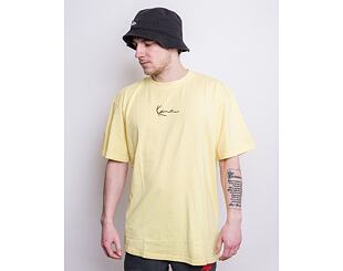 Triko Karl Kani Small Signature Washed Tee Light Yellow 6030254