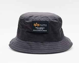 Klobouk Alpha Industries Crew Bucket Hat 116912 Black