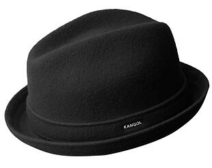Vlněný klobouk Kangol Wool Player 6447BC-BK001 Black