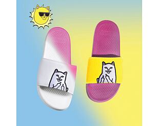 Pantofle RIP N DIP Lord Nermal UV Activated Slides RNDUVPG2 Purple / Gold