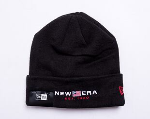 Kulich New Era Logo Front Beanie Black