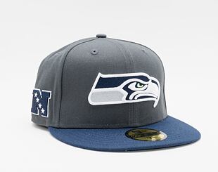 Kšiltovka New Era 59FIFTY NFL Official Team Colors Seattle Seahawks Grey