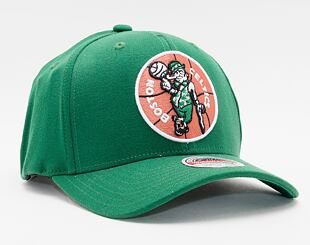 Kšiltovka Mitchell & Ness Boston Celtics Team Ground Stretch Snapback Celtics HWC Kelly Green