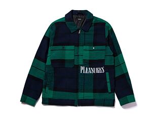 Bunda HUF × Pleasures Blackwatch Work Jacket Navy