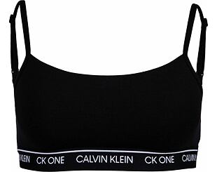 Dámská podprsenka Calvin Klein Unlined Bralette QF5727E 001 Black