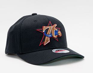 Kšiltovka Mitchell & Ness Team Ground 2.0 Stretch Snapback HWC Philadelphia 76ers Black