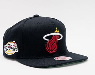 Kšiltovka Mitchell & Ness Top Spot Snapback HWC Miami Heat Black