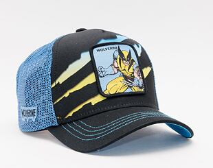 Kšiltovka Capslab X-Men - Wolverine Trucker Grey / Blue