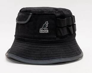 Klobouk Kangol Waxed Utility Bucket K5328-BK001 Black