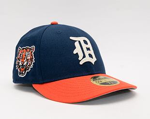 Kšiltovka New Era 59FIFTY Low Profile MLB Cooperstown Detroit Tigers Fitted Oceanside Blue