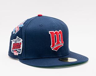 Kšiltovka New Era 59FIFTY MLB Cooperstown Minnesota Twins Fitted Oceanside Blue
