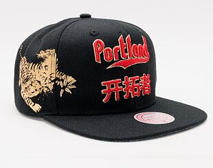Kšiltovka Mitchell & Ness Water Tiger Snapback Hwc Portland Trail Blazers Black