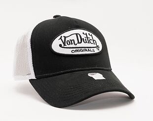 Kšiltovka Von Dutch Boston Trucker Cotton Black/White