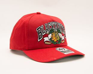 Kšiltovka '47 Brand NHL Chicago Blackhawks Laurel '47 Captain DTR Red