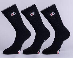 Ponožky Champion 3pk Crew Socks NBK/NBK/NBK