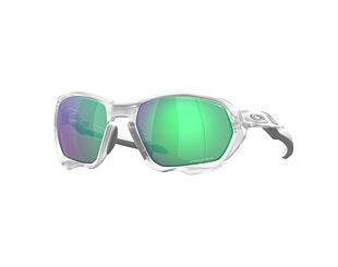 Pánské Sluneční Brýle Oakley Plazma Matte Clear w/Prizm Rd Jade 0OO9019 90191659