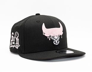Kšiltovka New Era 9FIFTY NBA Team Drip Chicago Bulls Black