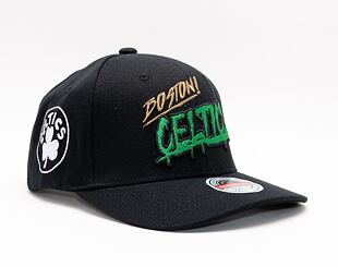 Kšiltovka Mitchell & Ness HWC Slap Sticker Classic Red Boston Celtics Black