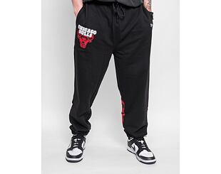 Tepláky New Era NBA Neon Logo Joggers Chicago Bulls Black/Red