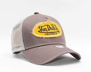Kšiltovka Von Dutch Trucker Kalmar Grey/Grey