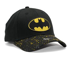 Dětská kšiltovka New Era 9FORTY Kids DC Paint Splatter Batman Black