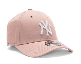 Dětská kšiltovka New Era 9FORTY Kids MLB League Essential New York Yankees Dirty Rose / Optic White