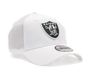 Kšiltovka New Era 9FORTY Trucker NFL Home Field Las Vegas Raiders Optic White