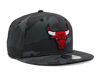 Kšiltovka New Era 9FIFTY NBA Team Camo Chicago Bulls Midnite Camo