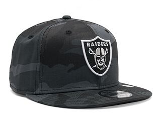 Kšiltovka New Era 9FIFTY NFL Team Camo Las Vegas Raiders Midnite Camo