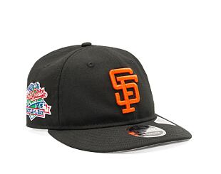 Kšiltovka New Era 9FIFTY MLB Coops Side Patch Retro Crown San Francisco Giants Black / Orange